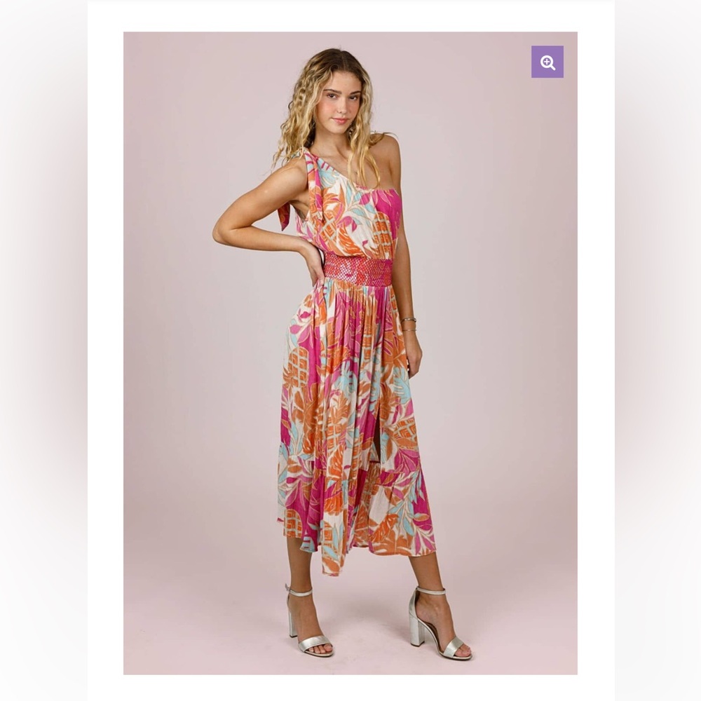 BOG one shoulder dress
